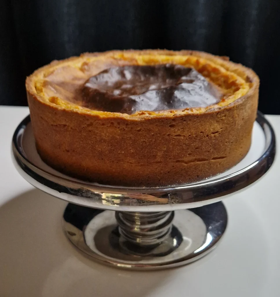 Un gateau entremet tradition Flan