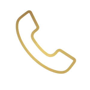 Un téléphone dorée