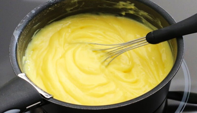 Une crème pâtissière fait maison