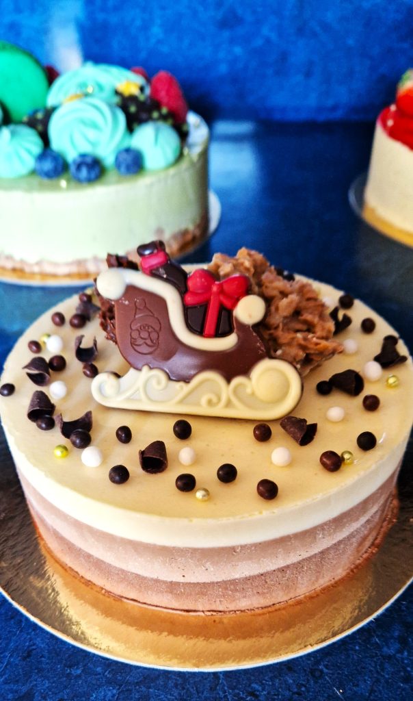 Un entremet 3 chocolats tradition artisanal fait à Troyes