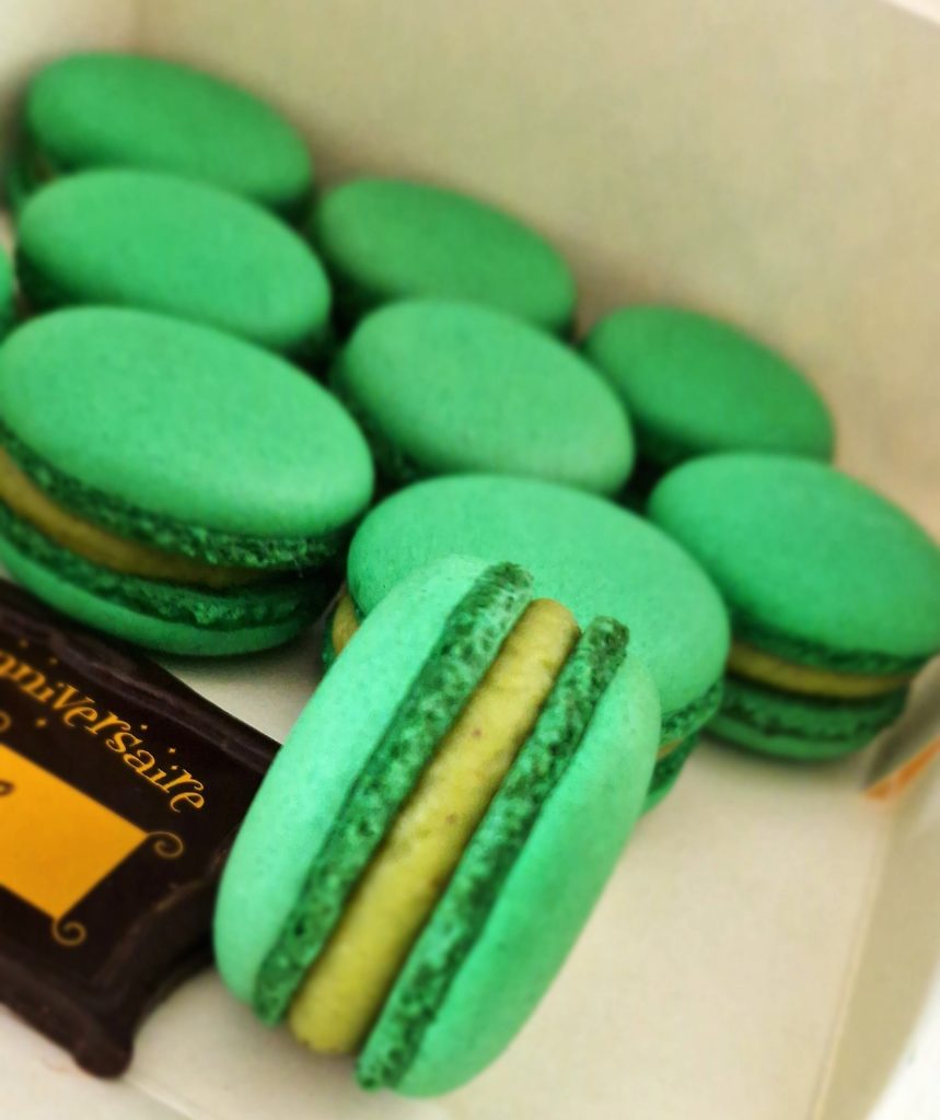 Macarons artisanaux pistache – Ganadora pâtisserie artisanale à Troyes